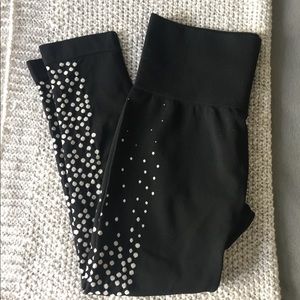 Fabletics seamless printed Capri legging yoga pant